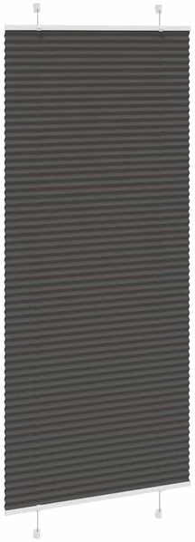 vidaXL Plissee Schwarz 100x200 cm Stoffbreite 99,4 cm Polyester 4015160 Bild 3