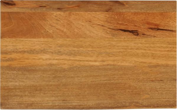vidaXL Tischplatte mit Baumkante 50x30x2,5 cm Massivholz Mango 370523