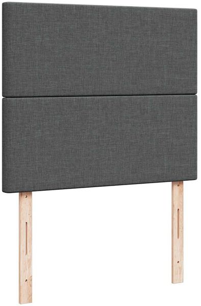 vidaXL Ottoman-Bett mit Matratze Dunkelgrau 120x190 cm Stoff 3313058 Bild 9