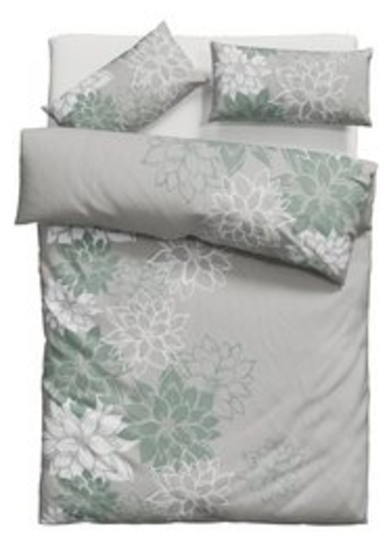 Home affaire Bettwäsche Susan in Gr. 135x200 oder 155x220 cm, Linon, 2 teilig, in verschiedenen Qualitäten, romantische Bettwäsche mit Blumen Bild 6