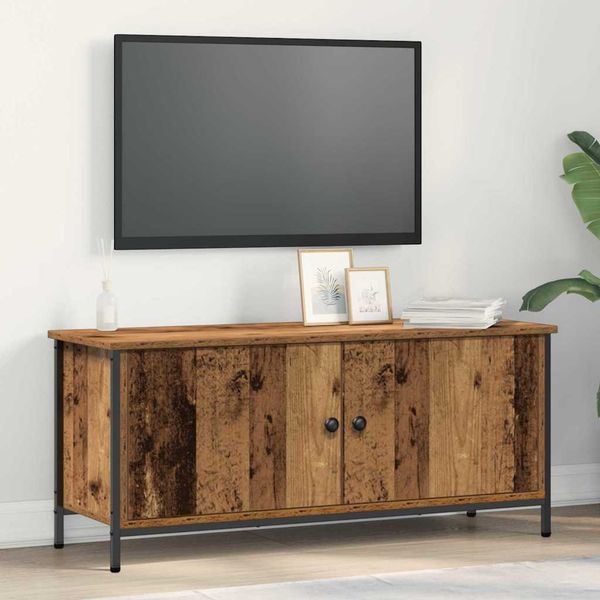 vidaXL TV-Schränk Altholz 100 x 35 x 45 cm Holzwerkstoff 873886