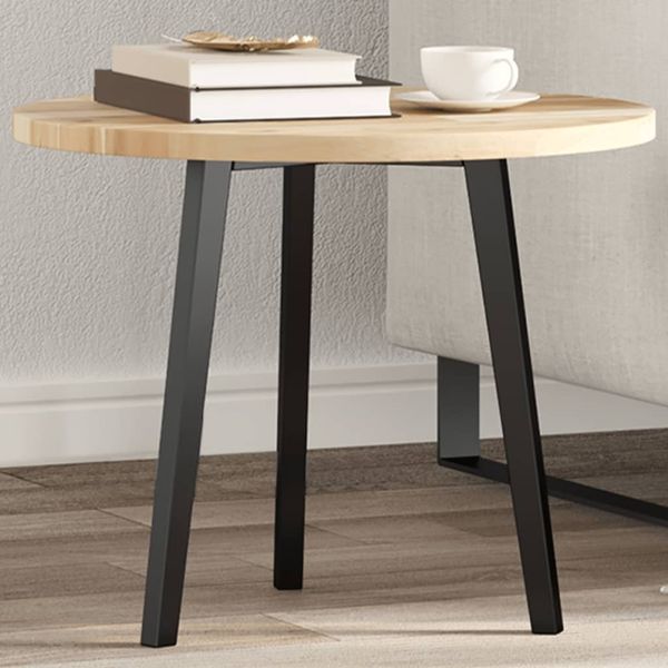 vidaXL Tischplatte Rund Ø50x2 cm Massivholz Akazie 4008683