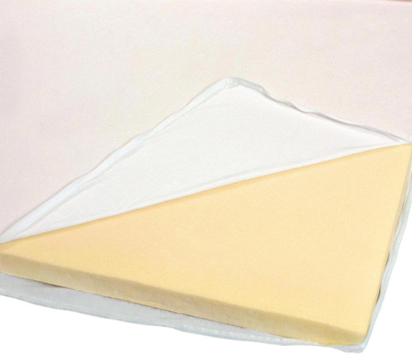 Breckle Viscotopper, Gesamthöhe 5cm, mit Bezug, 4 cm Viscoschaumkern, Bezug waschbar, Größe: 100x200 Bild 2