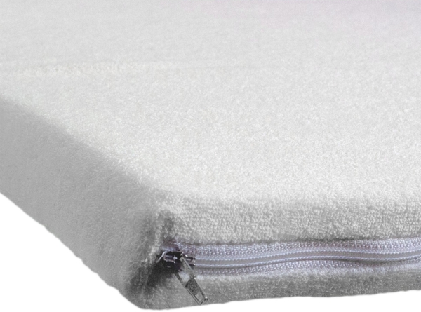 Breckle Viscotopper, Gesamthöhe 5cm, mit Bezug, 4 cm Viscoschaumkern, Bezug waschbar, Größe: 100x200 Bild 6