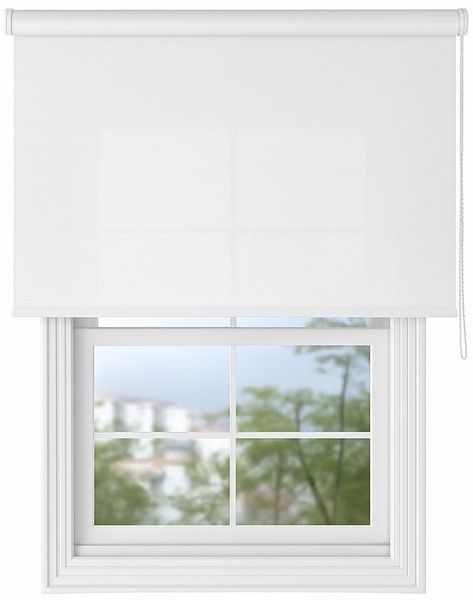 Seitenzugrollo Tageslicht-Rollo Basic GL, Deco-Raum, blickdicht, Wand- und Deckenmontage, einfache Selbstmontage, zum Schrauben, lichtdurchlässig & blickdicht, stufenlos, einfache Montage