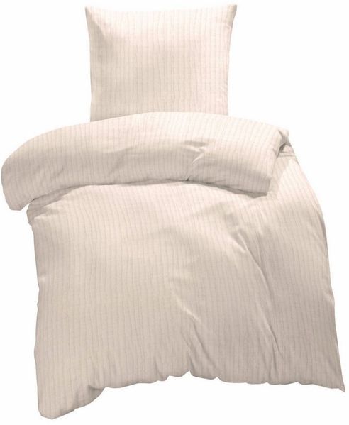 One Home Bettwäsche Musselin Malou, Musselin, 2 teilig, Komfort, weiche Baumwolle für Sommer und Winter geeignet