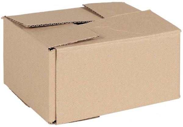 vidaXL Faltbox mit Speicher 50 pcs Natur 20 x 15 x 10 cm Karton 4106563