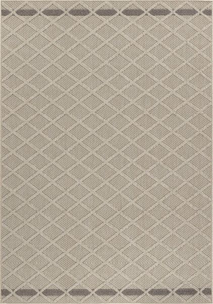 Outdoor Teppich Piero rechteckig - 120x170 cm - Beige