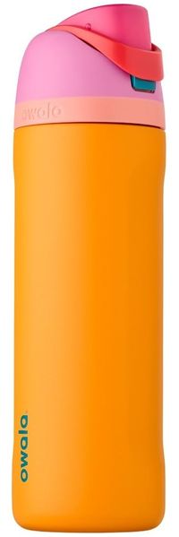 Owala FreeSip Isolierte Edelstahl Trinkflasche mit Strohhalm, 710 ml – BPA-frei, optimal für Sport, Fitness, Outdoor und Reisen, Tropical