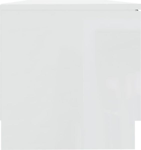 vidaXL TV-Schränke 2 Stk. Hochglanz-Weiß 80x35x36,5 cm Holzwerkstoff 811479 Bild 8