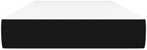 vidaXL Taschenfederkernmatratze Mittel Schwarz 90x190x20 cm Stoff 347696 Bild 3