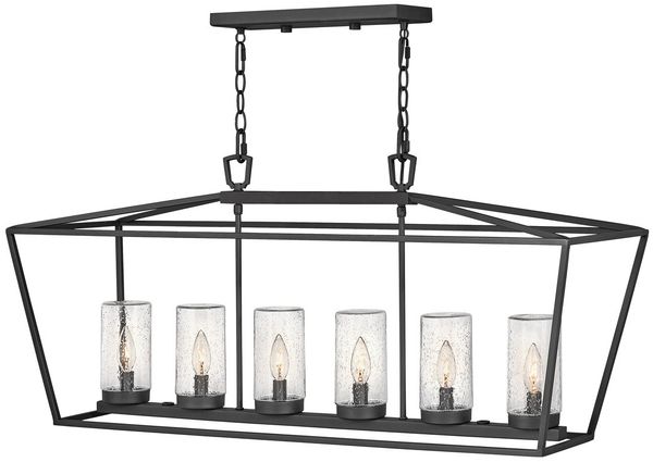 Elstead Alford Place 6-flammig Outdoor Linear Pendelleuchte