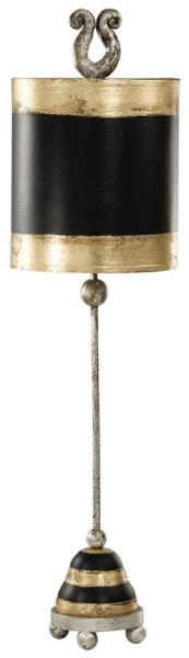 Tischleuchte, Stahl, H 77,5 cm