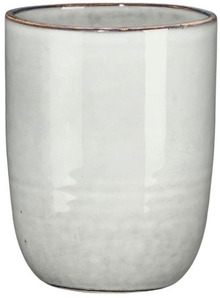 Mica Becher Tabo grau, 10 cm x 7,5 cm