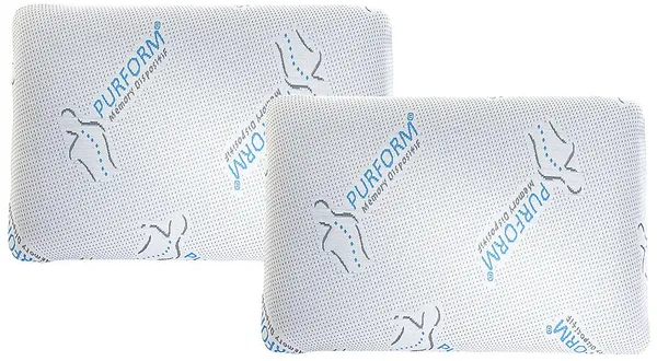 Vente-unique - SIRONA Kopfkissen Stoff Weiß - B 40 cm x H 12 cm x L 60 cm