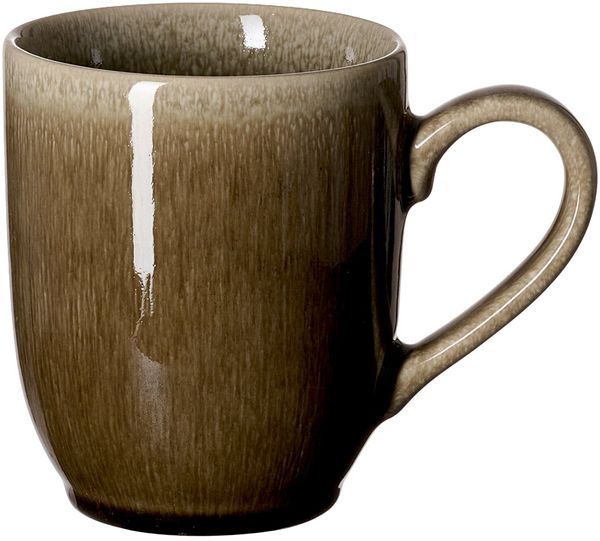 Ritzenhoff & Breker 'EDA UMBRA' Kaffeebecher, Steingut braun, 11 x 10 x 8.5 cm, spülmaschinen- und mikrowellengeeignet