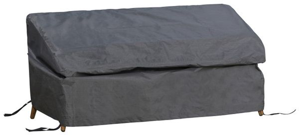 Winza Outdoor Covers Premium Schutzhülle Bank bis 160 cm mit verstell Knöpfe Maße 162x84x65 cm Material PP MFY Bild 3