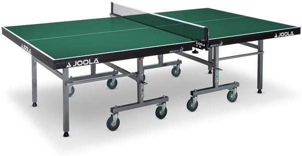 Joola Indoor-Tischtennisplatte "World Cup 25-S" (ITTF), grün, 152,5 x 274 x 76 cm