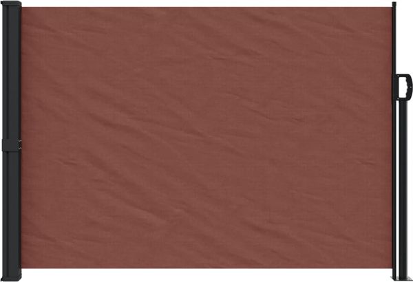 vidaXL Seitenmarkise Ausziehbar Braun 140x300 cm 4004299 Bild 3