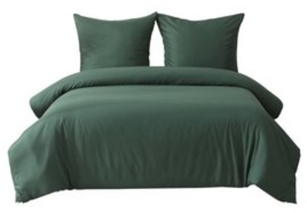 OKWISH Bettwäsche Bettwäsche-Set Bettbezug mit Kissenbezug Einfarbig Weich Premium, 1 Stück 135x200 cm mit 1 Kopfkissenbezug 80x80 cm Bild 6