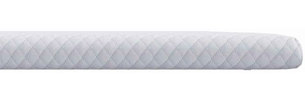 vidaXL Matratzenauflage, Jacquard Stoff weiß, Höhe 3,5 cm, 90x200 cm Bild 6