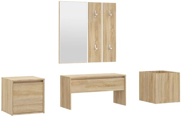 Flurmöbel-Set Sonoma-Eiche Holzwerkstoff [3082065] Bild 2