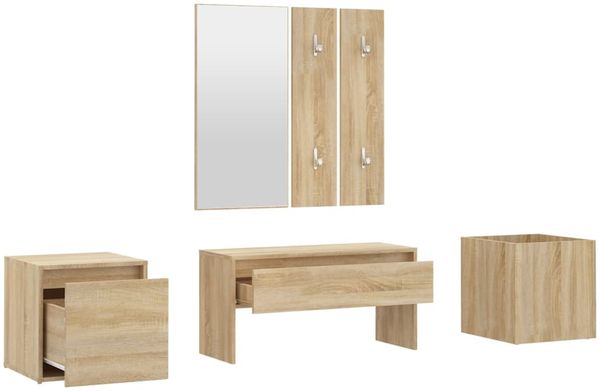 Flurmöbel-Set Sonoma-Eiche Holzwerkstoff [3082065] Bild 5