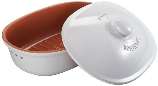 Römertopf Brottopf oval