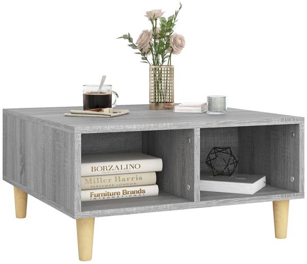 Couchtisch Grau Sonoma 60 x 60 x 30 cm Spanplatte [813165] Bild 3