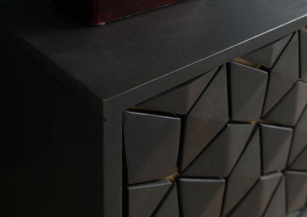 TV-Board Mango 180x45x50 grau geölt DIAMOND #124 Bild 6