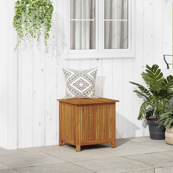 vidaXL Garten-Aufbewahrungsbox 60x50x58 cm Massivholz Akazie 310283