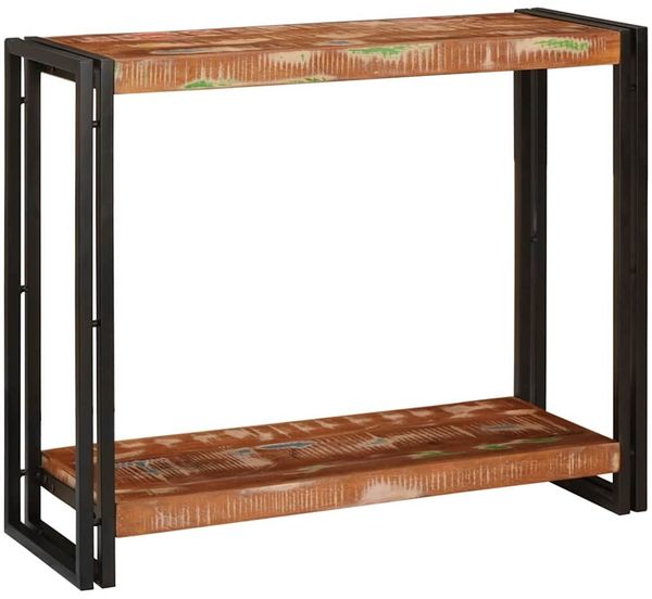 vidaXL Konsolentisch 90 x 33 x 75 cm Massives upgecyceltes Holz 4104738