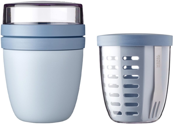 Mepal ELLIPSE Lunchpot mit Fruitpot Nordic Blue New