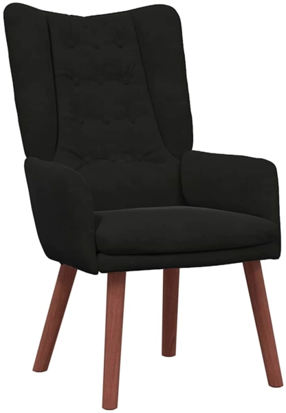 vidaXL Sessel Schwarz 63 x 67 x 94 cm Samt 42001820