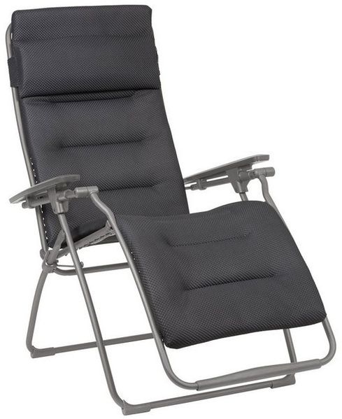 Lafuma Futura XL BeComfort® Relaxliege Dark Grey Titane Sonnenliege LFM3131.8902 Bild 4