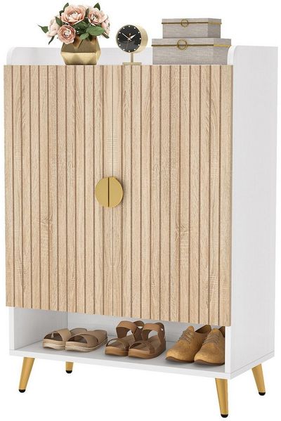 Tribesigns Schuhschrank 6-stufiger Schuhaufbewahrung Schrank mit verstellbaren Regalen
