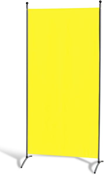 GRASEKAMP Qualität seit 1972 Stellwand 85x180 cm - Gelb - Paravent Raumteiler Trennwand Sichtschutz