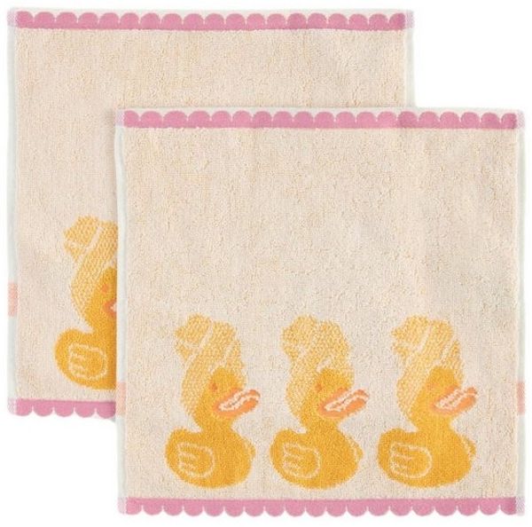 Next Handtuch 2er Set Spa-Waschlappen, Ente, (2-St)