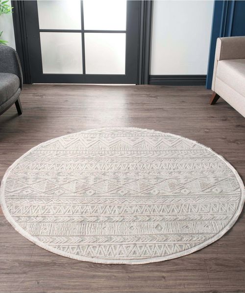 Teppich (200 x 200), 'Leo 2970 Y', 0,9 x 200 x 200, Beige