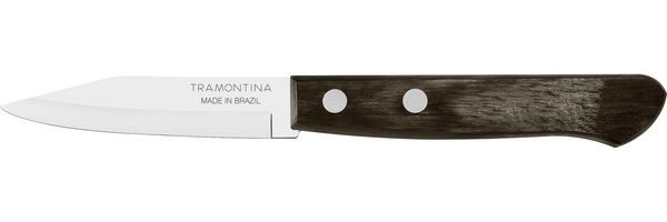 Tramontina Obst-/ Gemüsemesser 7 cm Edelstahl mit Holzgriff