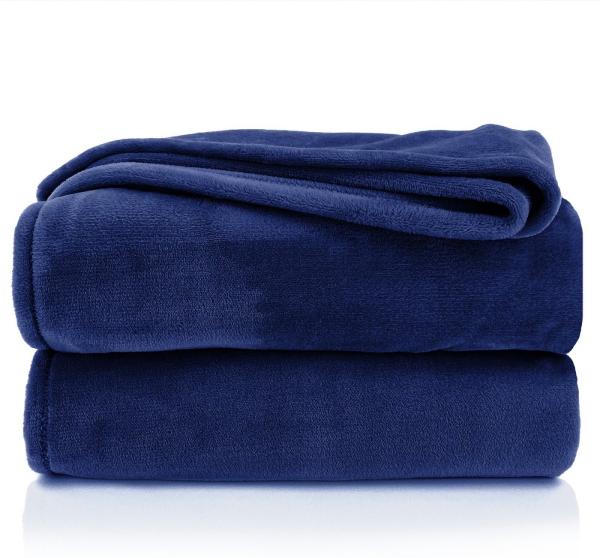 Wohndecke Premium Super Soft Flanell Kuscheldecke Sofadecke, heimtexland, super weich und flauschig, Allergiker geeignet, atmungsaktiv