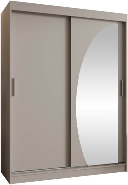 Kleiderschrank Waluri 150 cm (Farbe: Cashmere, ohne Schubladen)