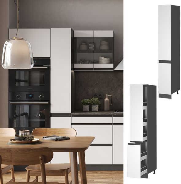 Apothekerschrank R-Line Weiß 30 cm J-Shape Vicco Bild 2
