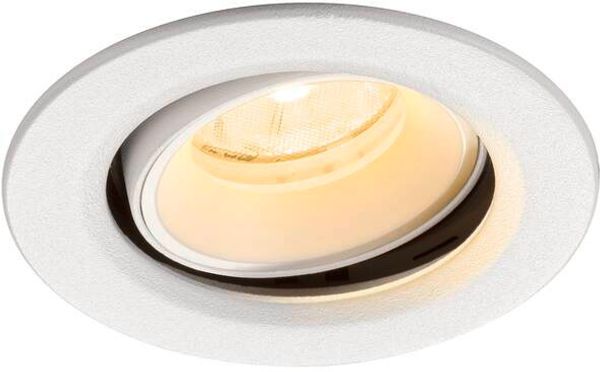 SLV NUMINOS® MOVE XS, Deckeneinbauleuchte, 4000 K, 20°, IP20, rund, weiß - Wand- und Deckenleuchten