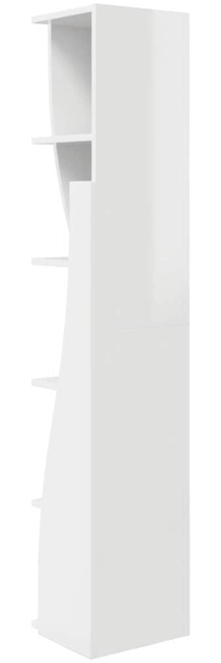 vidaXL Eckschrank Weiß 27,5 x 27 x 140 cm Holzwerkstoff 889869 Bild 6