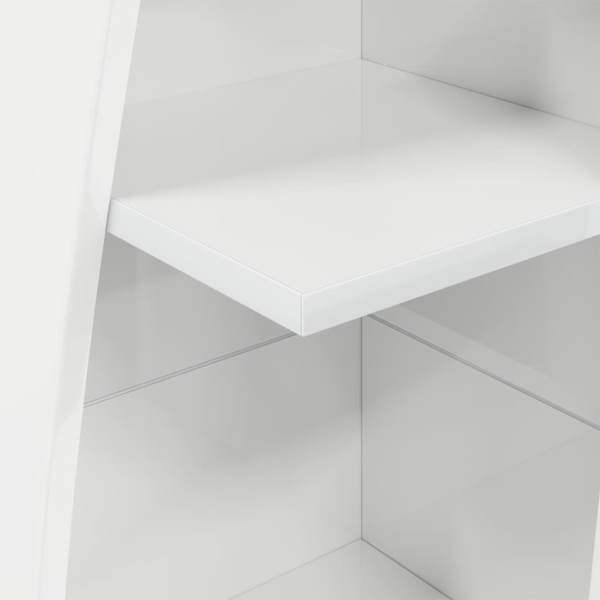 vidaXL Eckschrank Weiß 27,5 x 27 x 140 cm Holzwerkstoff 889869 Bild 7