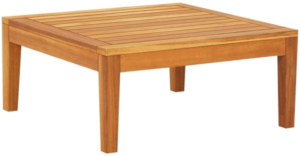 vidaXL 4-tlg. Garten-Lounge-Set mit Dunkelgrauen Kissen Akazienholz 3087277 Bild 7