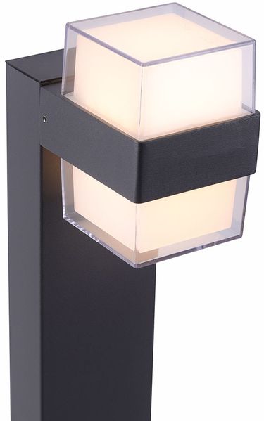 LED Wegeleuchte, Wetterfest, IP44, anthrazit, H 75cm Bild 6