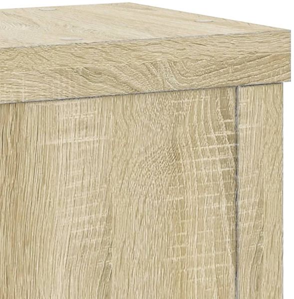 vidaXL Pflanzenständer 2 Stk. Sonoma-Eiche 15x15x20 cm Holzwerkstoff 852890 Bild 7