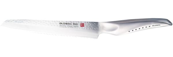 Global SAI Brötchenmesser 17 cm SAI-M04